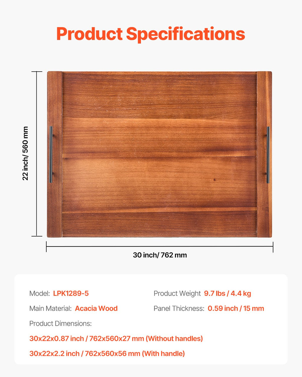 Viryklės dangtis-pjaustymo lenta VEVOR LPK1289-5, 76x56 cm
