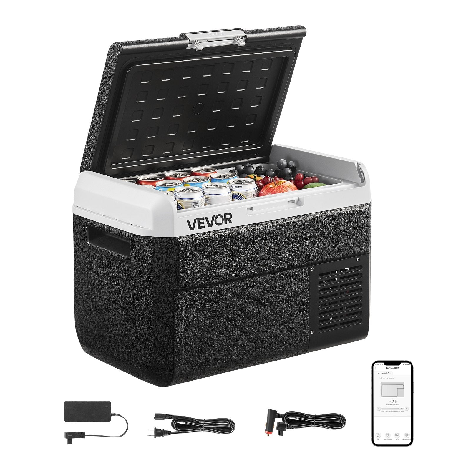 Automobilinis šaldytuvas VEVOR MCD25D1, 25 l