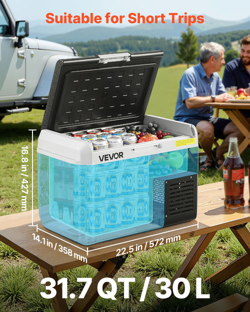 Automobilinis šaldytuvas VEVOR MCD30D1, 30 l