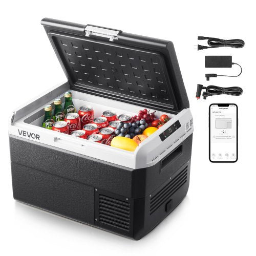 Automobilinis šaldytuvas VEVOR MCD50D1, 50 l