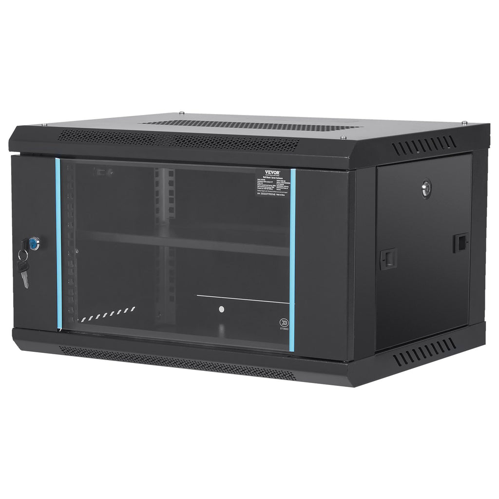 Sieninė serverio spinta VEVOR W26406, 6U