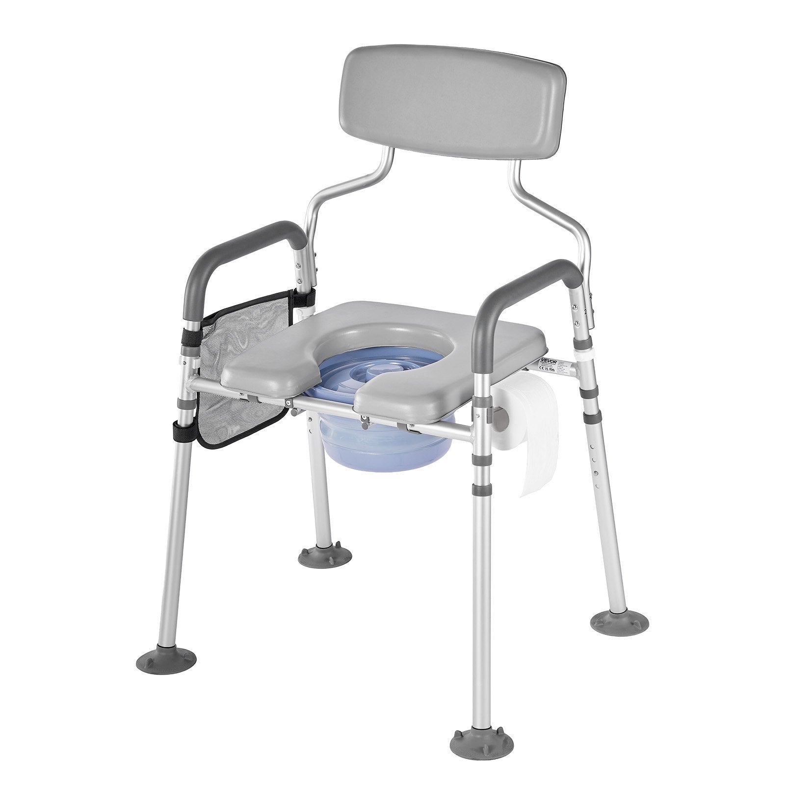 Kėdė-tualetas VEVOR FBL760636, 227 kg keliamoji galia