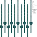 Tvoros stulpai VEVOR 10-3ft, 91 cm, 10 vnt.