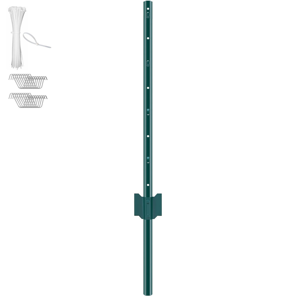 Tvoros stulpai VEVOR 10-3ft, 91 cm, 10 vnt.