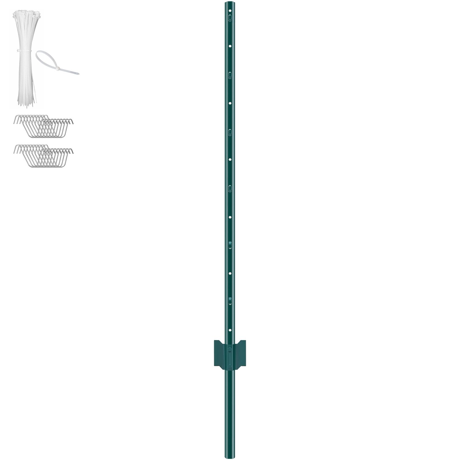 Tvoros stulpai VEVOR 10-4ft, 122 cm, 10 vnt.