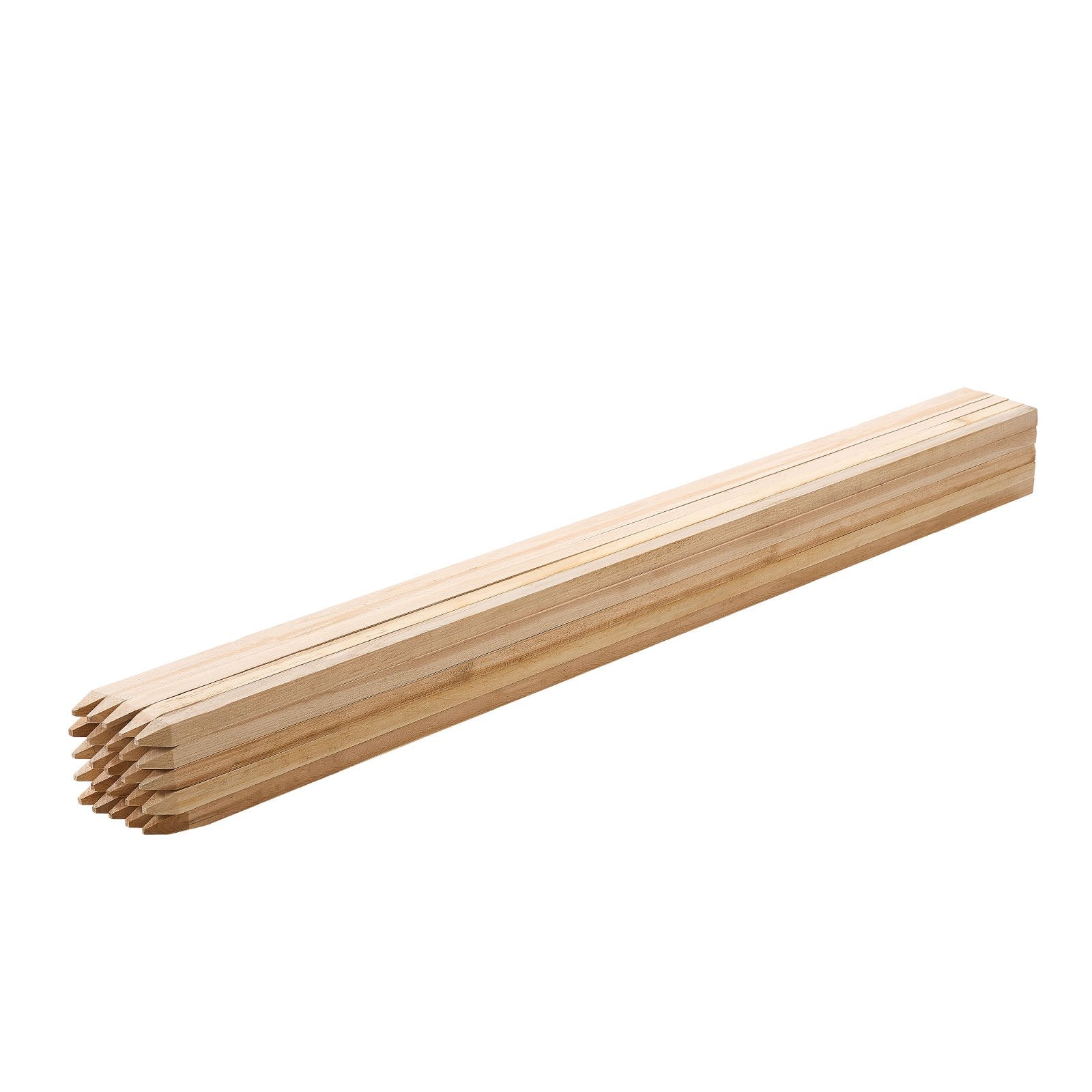 Mediniai sodo kuoliukai VEVOR 1.91x1.91x121.92x25, 122 cm ilgio