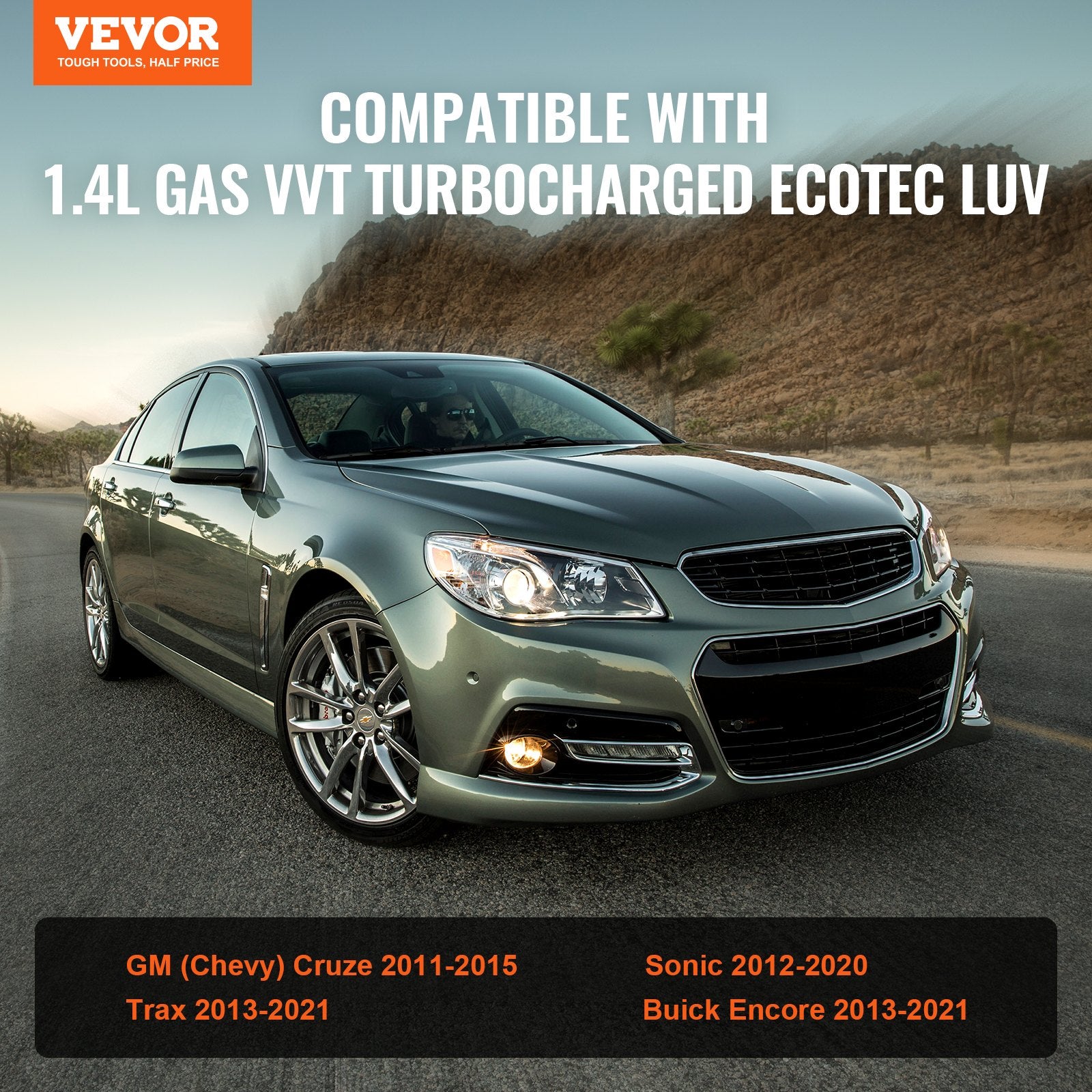 Turbokompresorius VEVOR GT1446S, skirtas Chevrolet ir Buick 1.4L varikliams