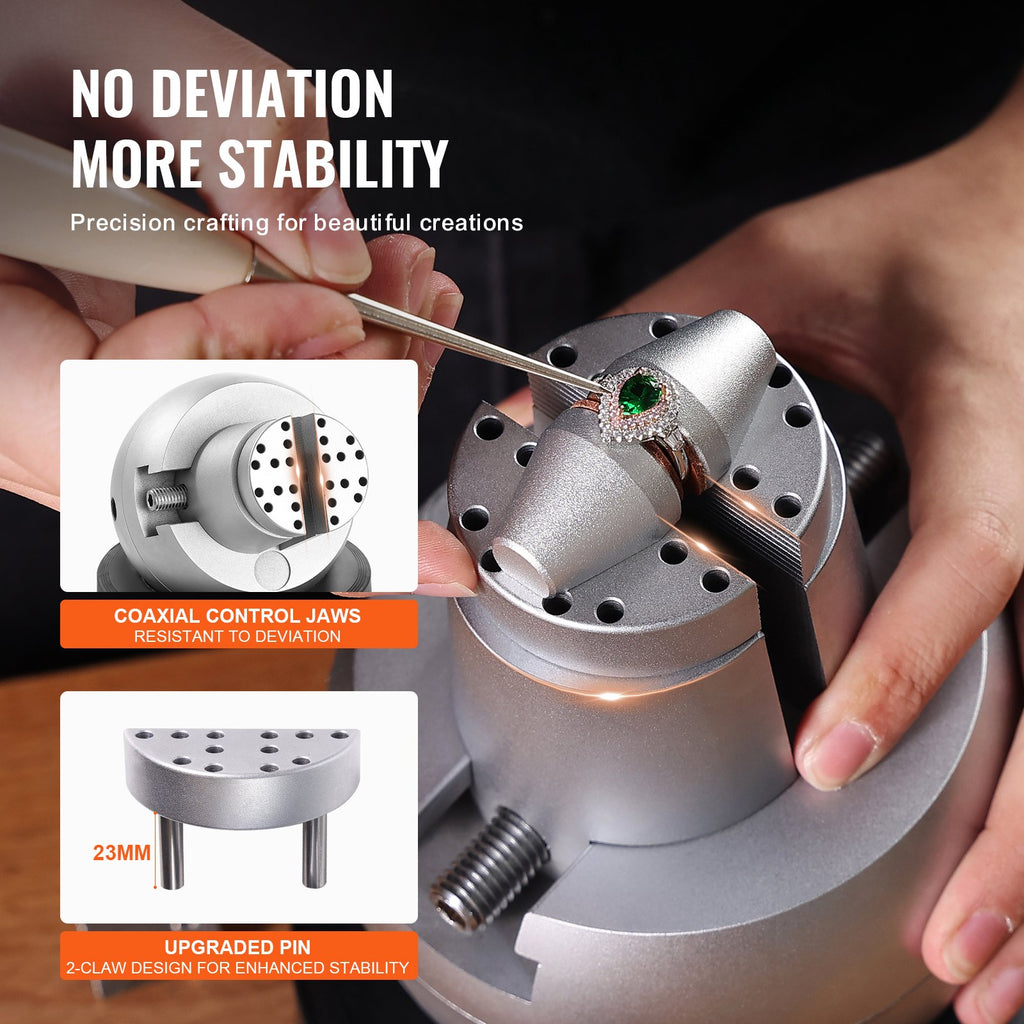 Graviravimo spaustuvai VEVOR JH-N5YC001BP, 127 mm skersmens