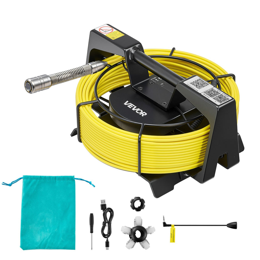 Kanalizacijos patikros kamera VEVOR WP9650, 20 m