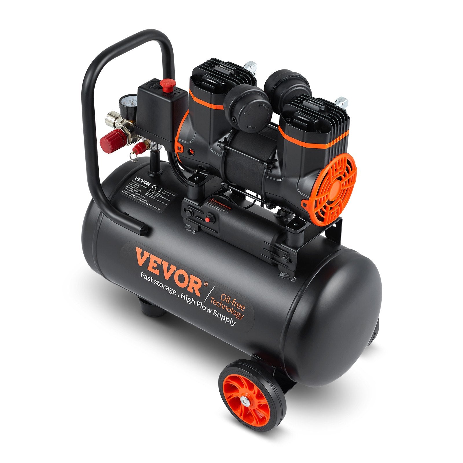 Oro kompresorius VEVOR 18.2 L, 900 W