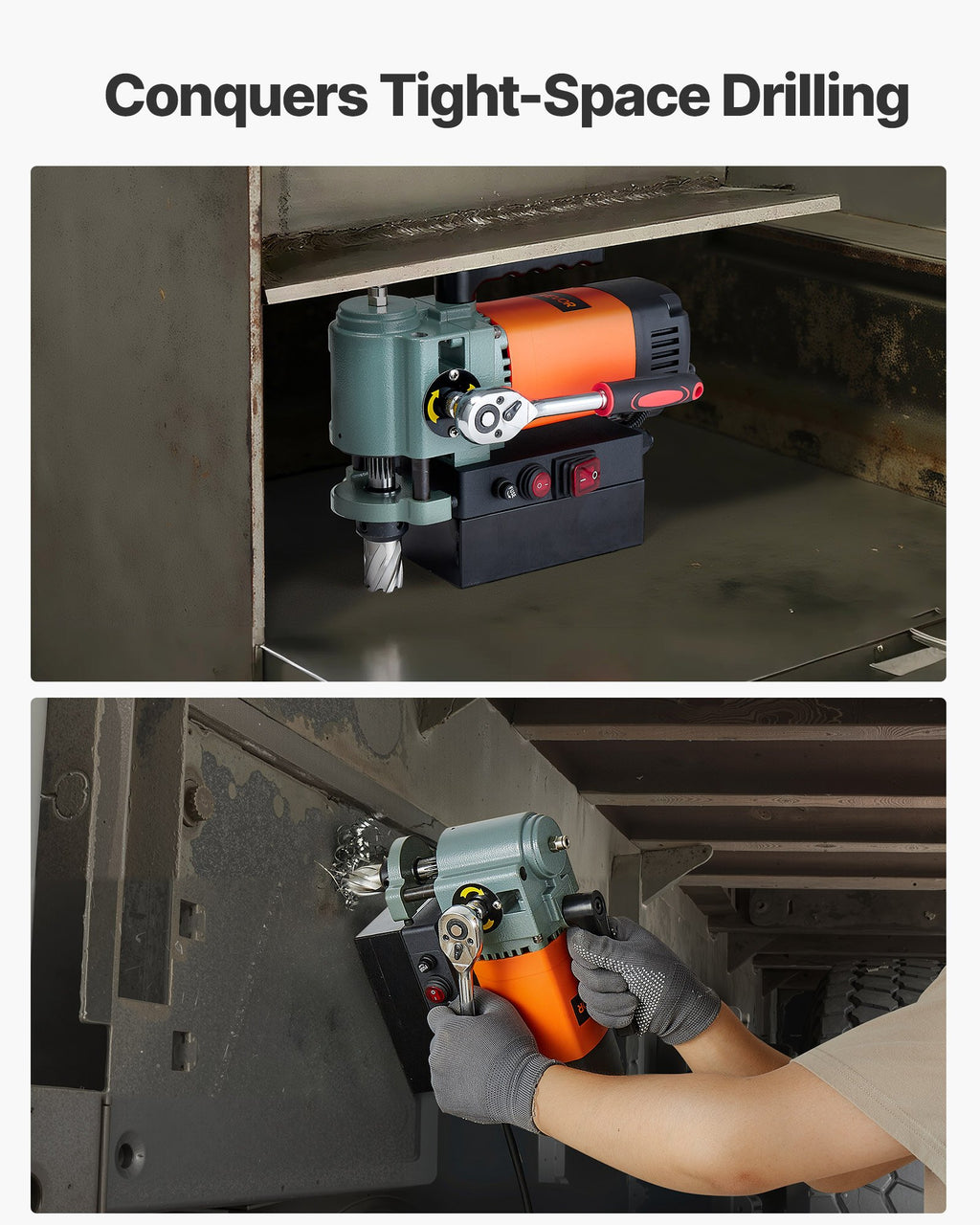 Magnetinis gręžtuvas VEVOR 8840E, 1300 W