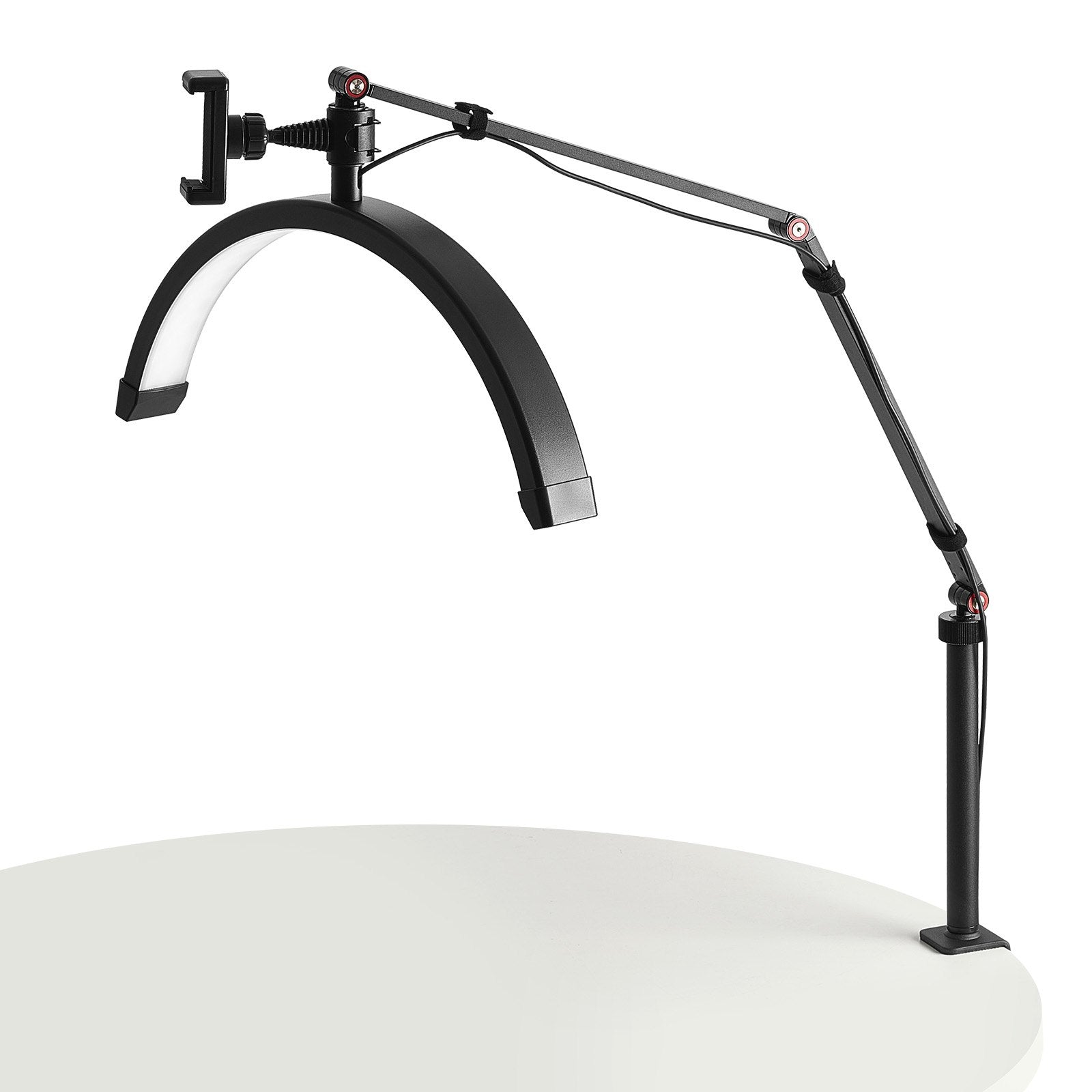 Pusmėnulio formos LED lempa VEVOR HD-M2X, 20W