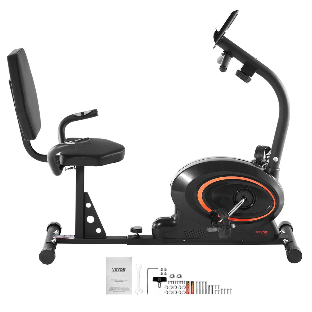 Horizontalus treniruoklis VEVOR Y-R901, 8 pasipriešinimo lygiai