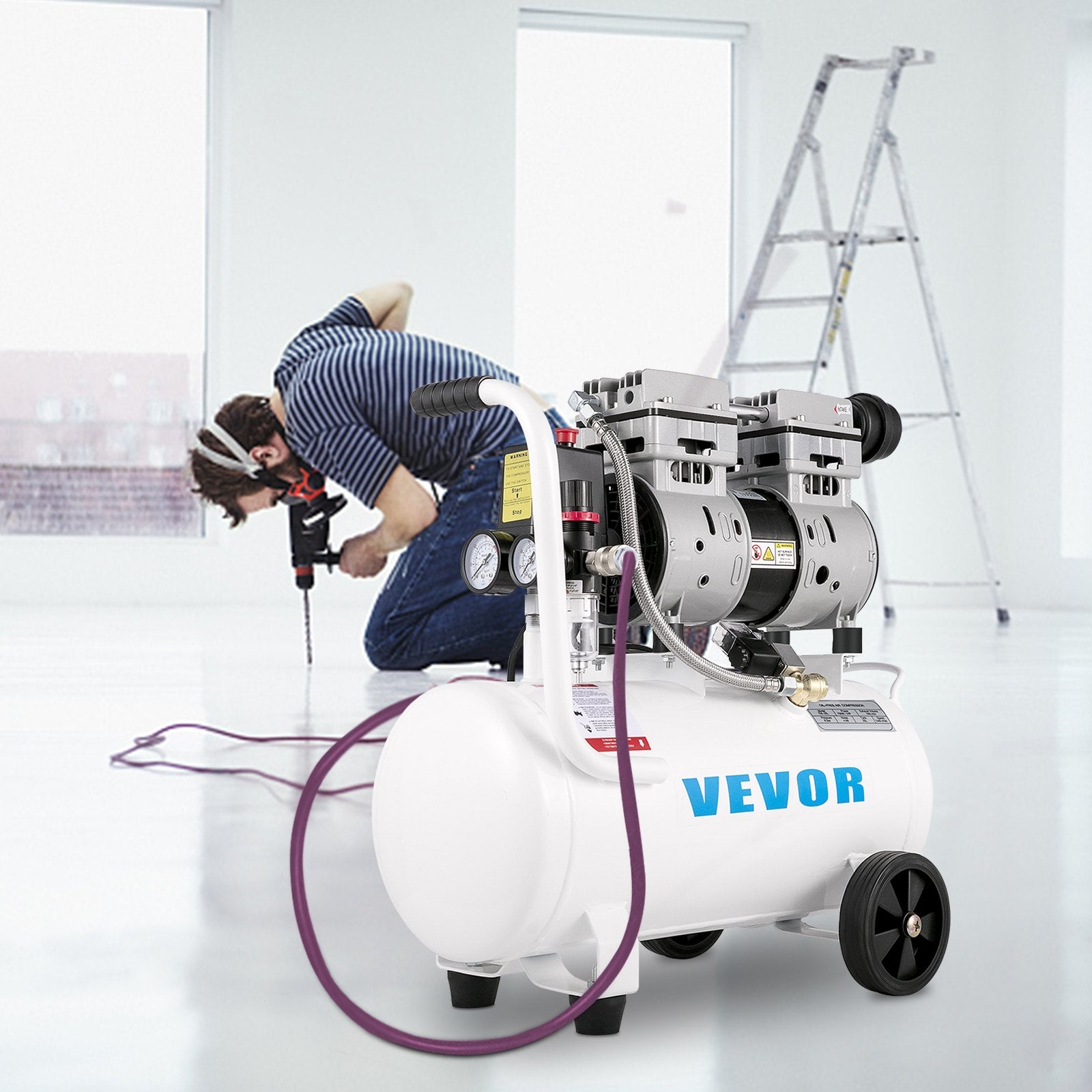 Oro kompresorius VEVOR 750W, 20,8 L