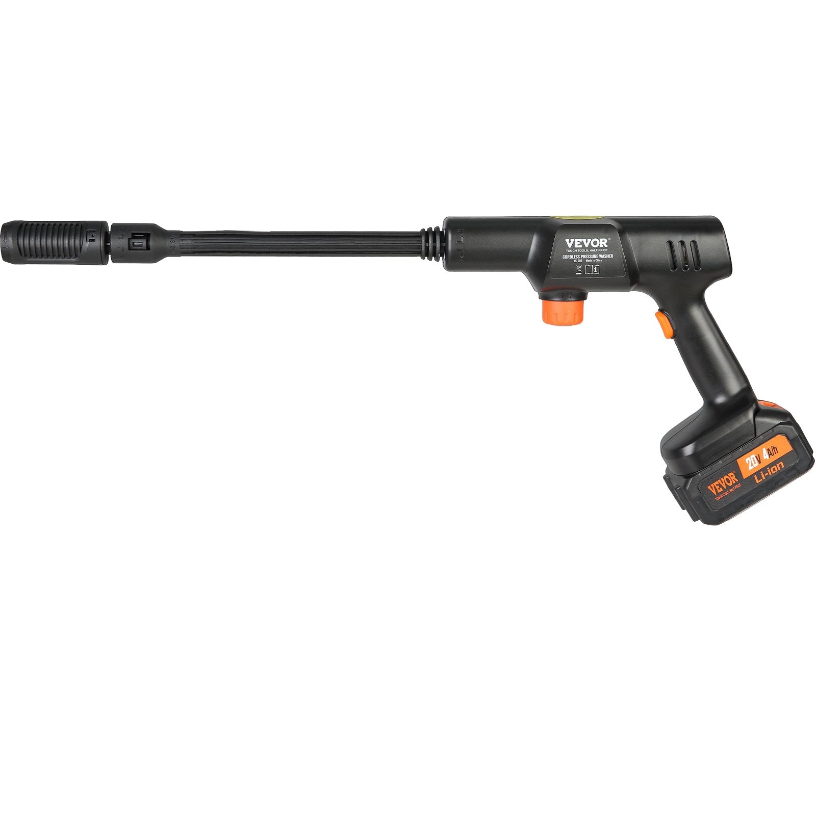 Akumuliatorinis slėginis plovimo įrenginys VEVOR XS-00B, 45 bar