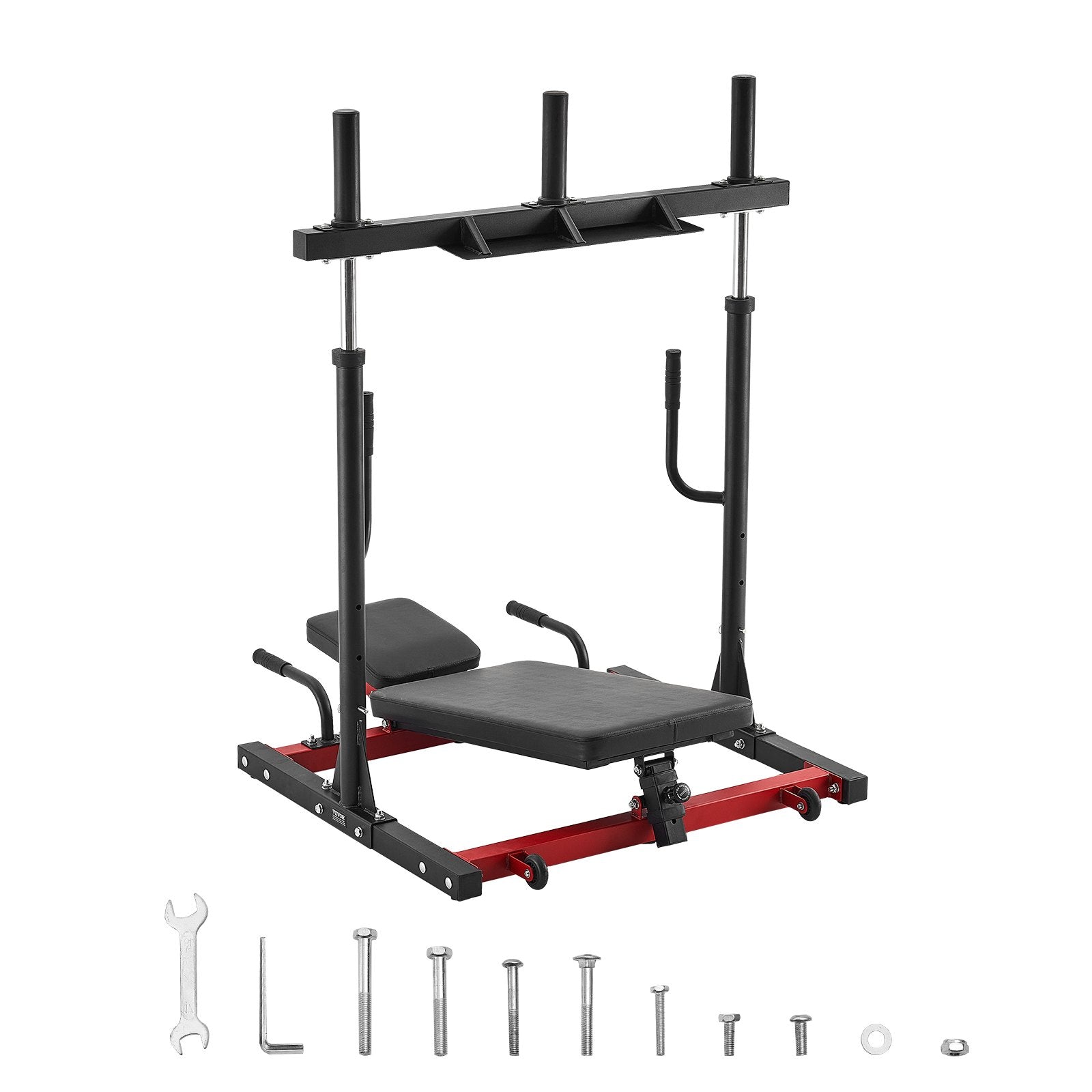 Vertikalus kojų spaudimo treniruoklis VEVOR HM1907, 250 kg apkrova