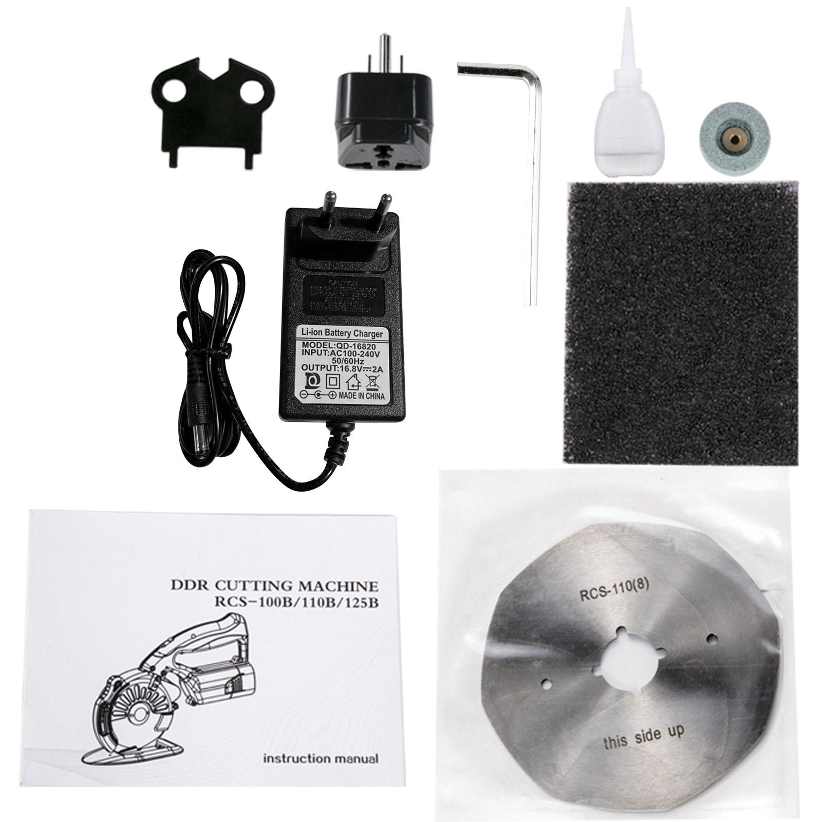 Elektrinis audinių pjoviklis VEVOR 125 mm, 39 mm pjovimo aukštis