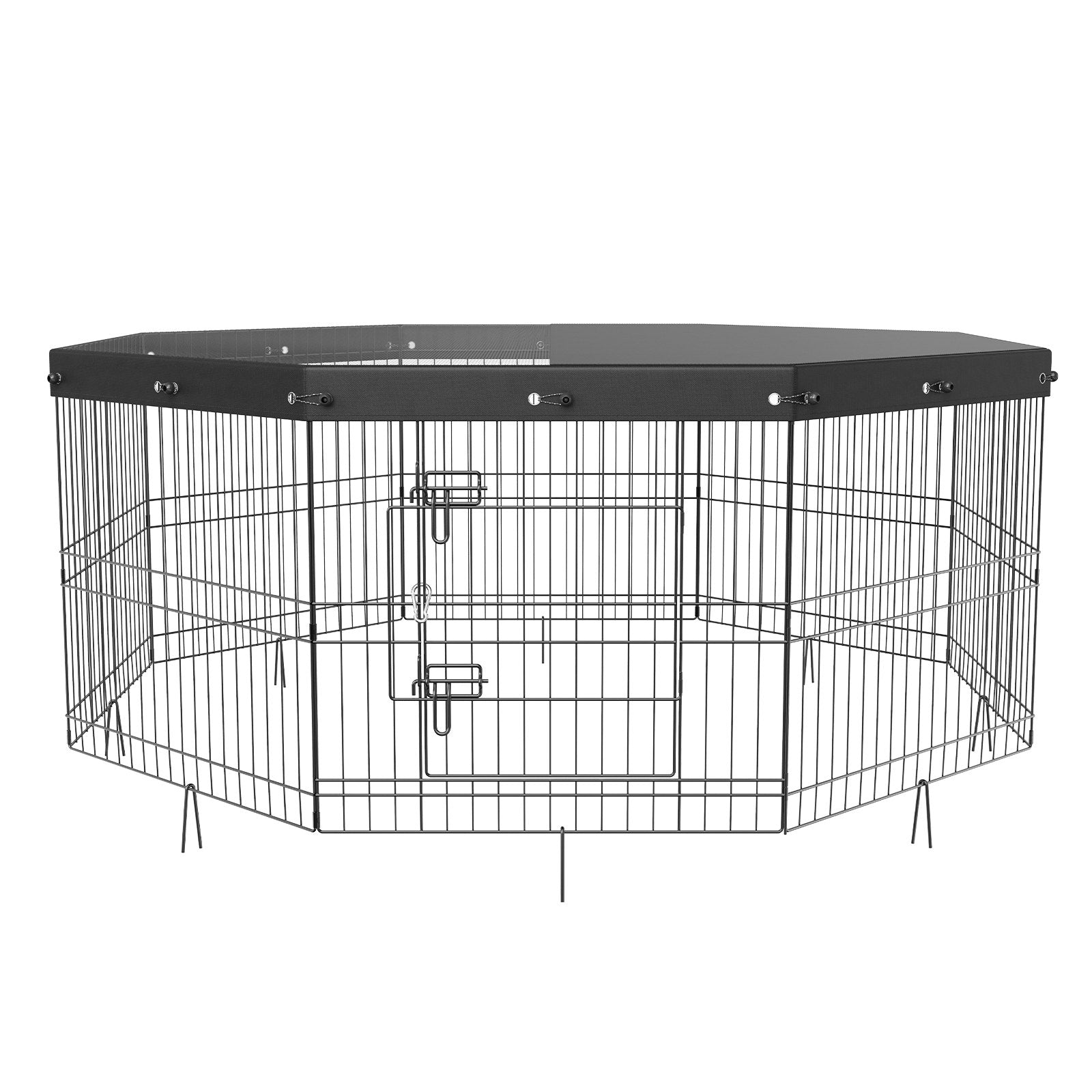 Šunų aptvaras VEVOR BSL6161-2, 61 cm aukščio