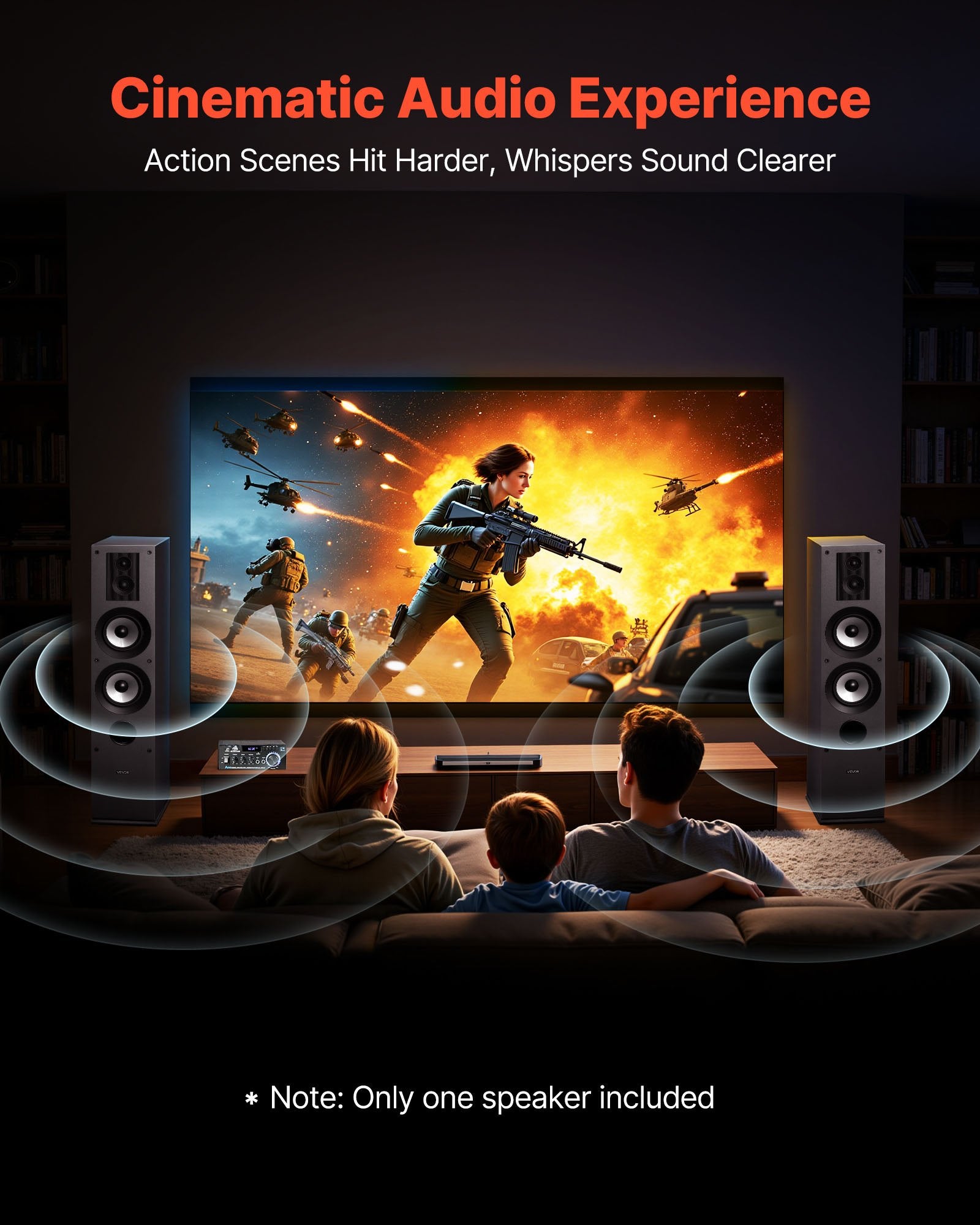 Grindinė kolonėlė VEVOR VV-2501F, 145 W
