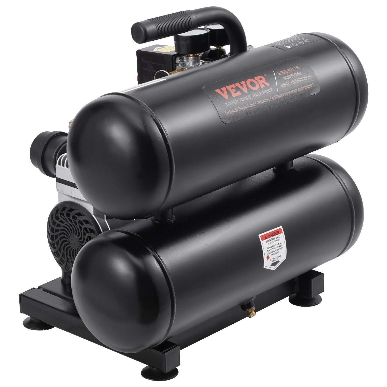 Oro kompresorius VEVOR FB1390D-108BS-10C18, 18 l talpa