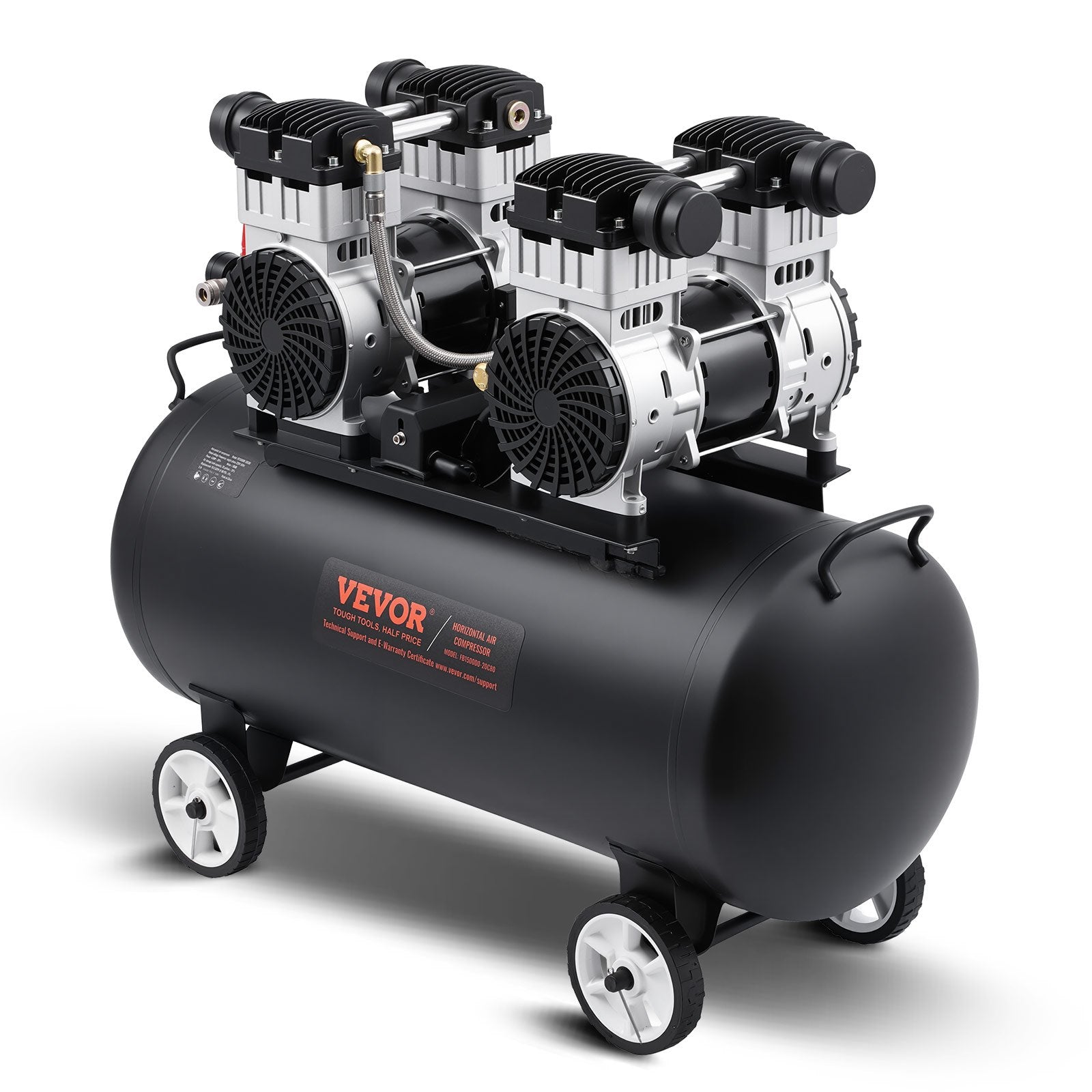 Oro kompresorius VEVOR FB1500D0-20C80, 75 l