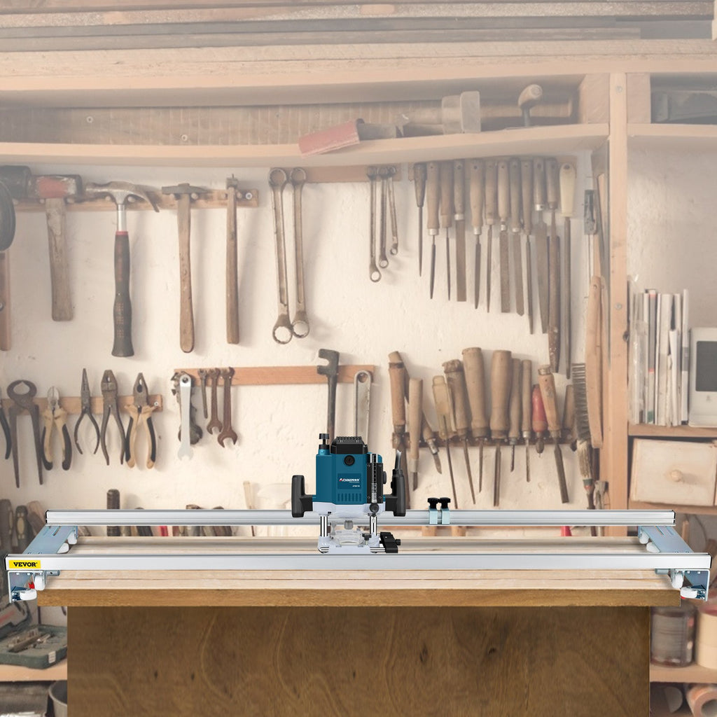 Frezavimo staklių kreipiančioji VEVOR Planing Sled 60 in, 152,4 cm plotis