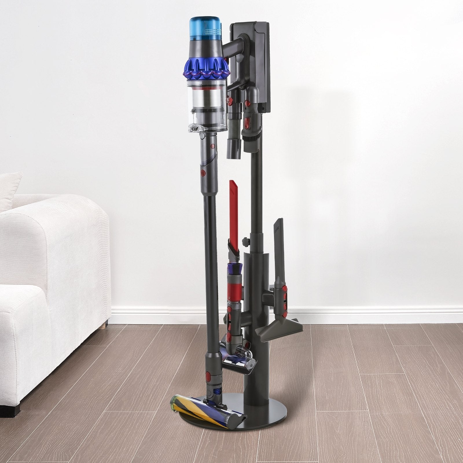 Dulkių siurblio stovas VEVOR D14, suderinamas su Dyson V7-V15 serija