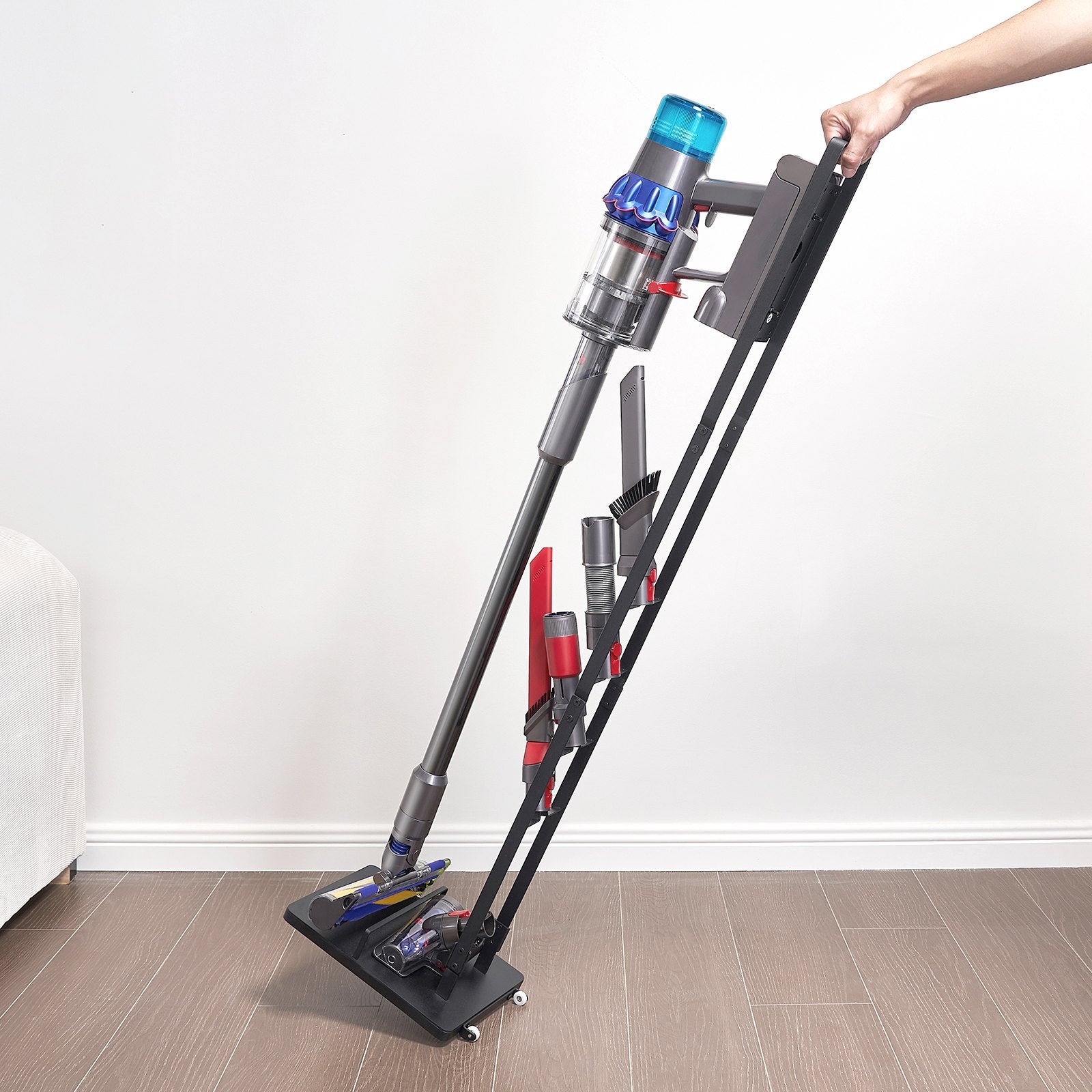 Dulkių siurblio stovas VEVOR HLXCQJ-C02, suderinamas su Dyson V6-V15