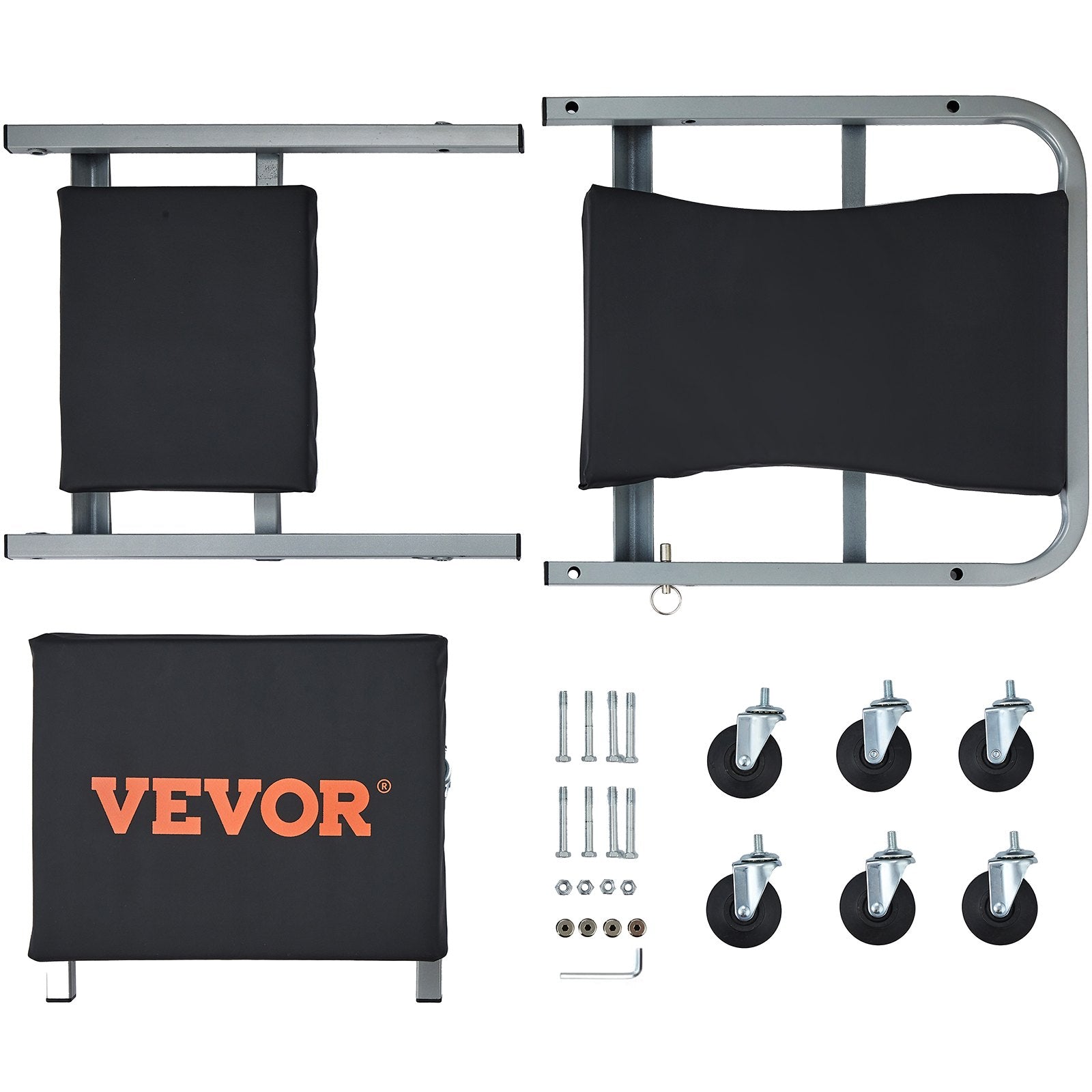 Automobilio gultas-kėdutė VEVOR Z-Creeper, 136 kg keliamoji galia