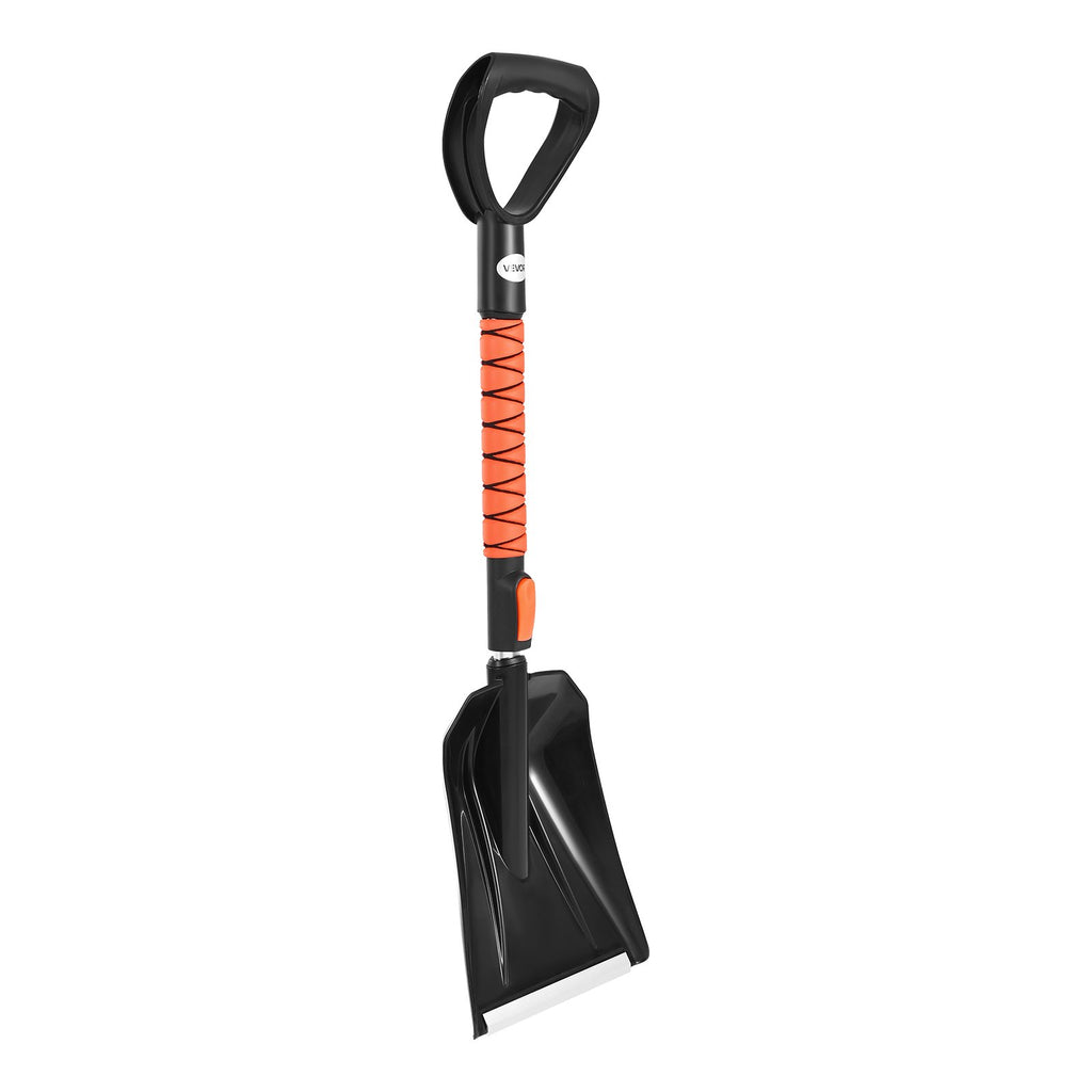 Automobilinis sniego kastuvas ir šepetys VEVOR AD-08227, 107 cm