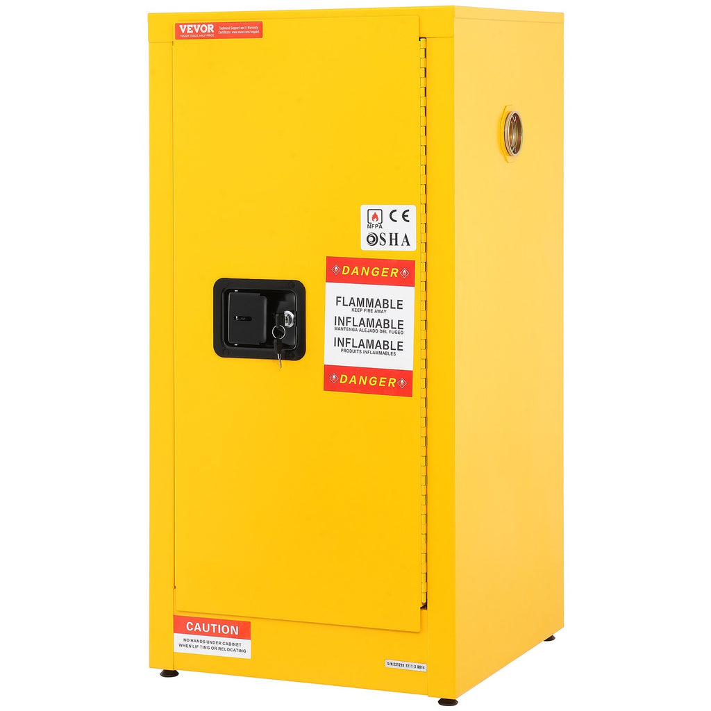 Degiųjų medžiagų saugojimo spinta VEVOR SS-889, 60 l