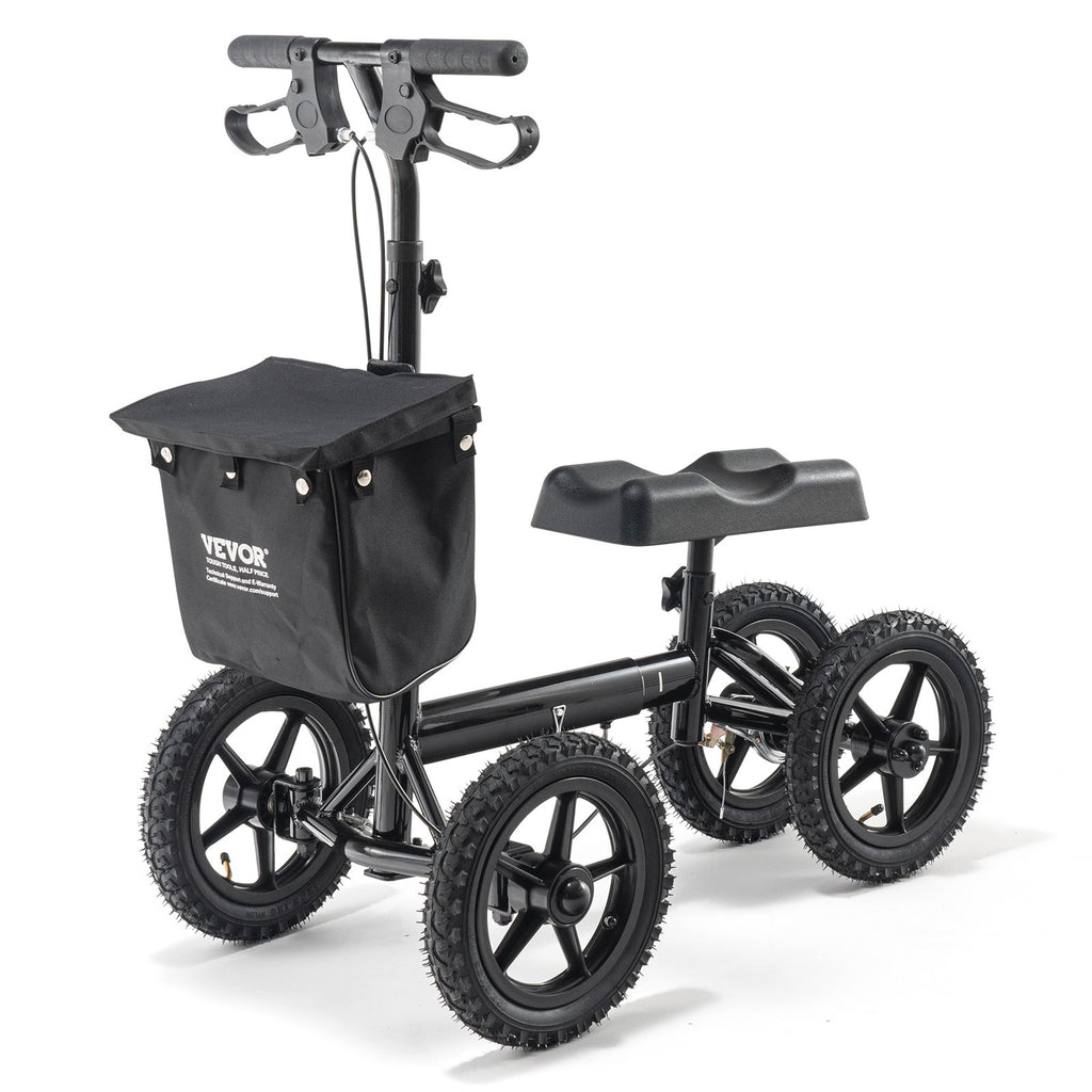 Sulankstomas kelių paspirtukas VEVOR HFK-9277KD, 160 kg apkrova