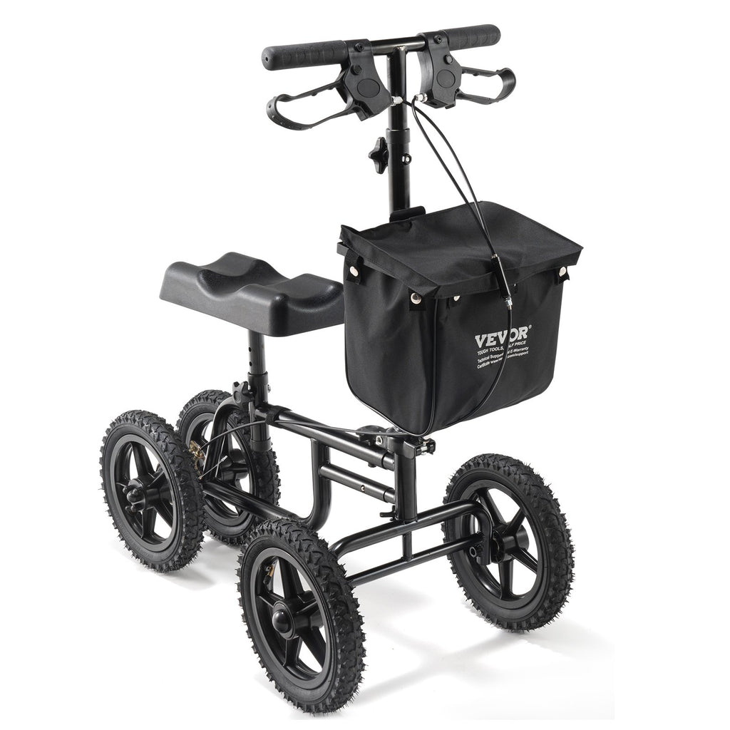 Sulankstomas kelių paspirtukas VEVOR HFK-9225G-12, 160 kg keliamoji galia