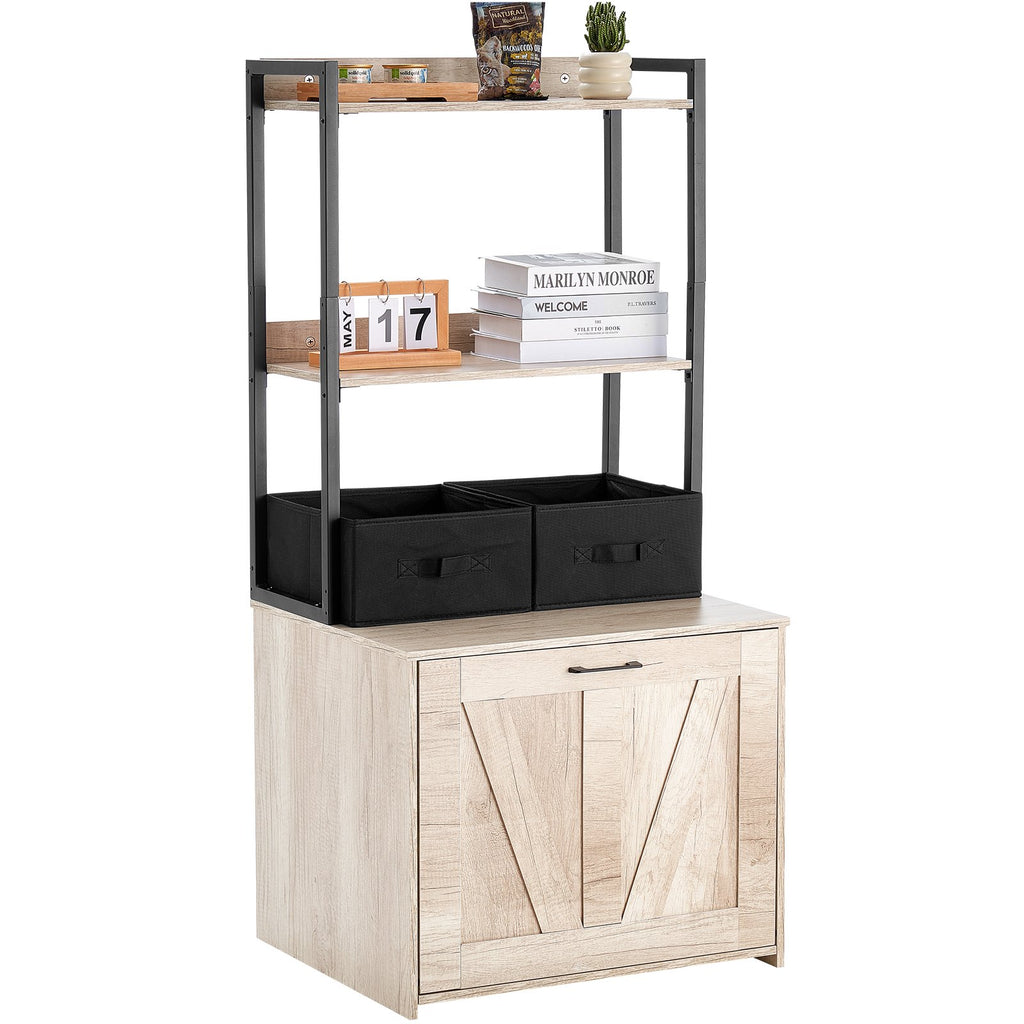 Kačių tualeto spintelė VEVOR CWM002, 127 cm aukščio