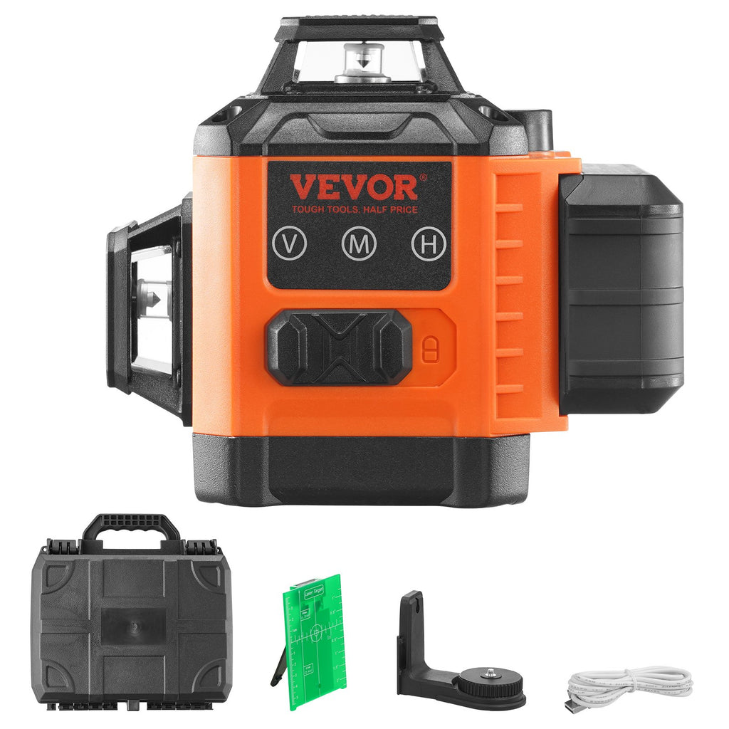 Lazerinis nivelyras VEVOR CM03, 30 m veikimo nuotolis