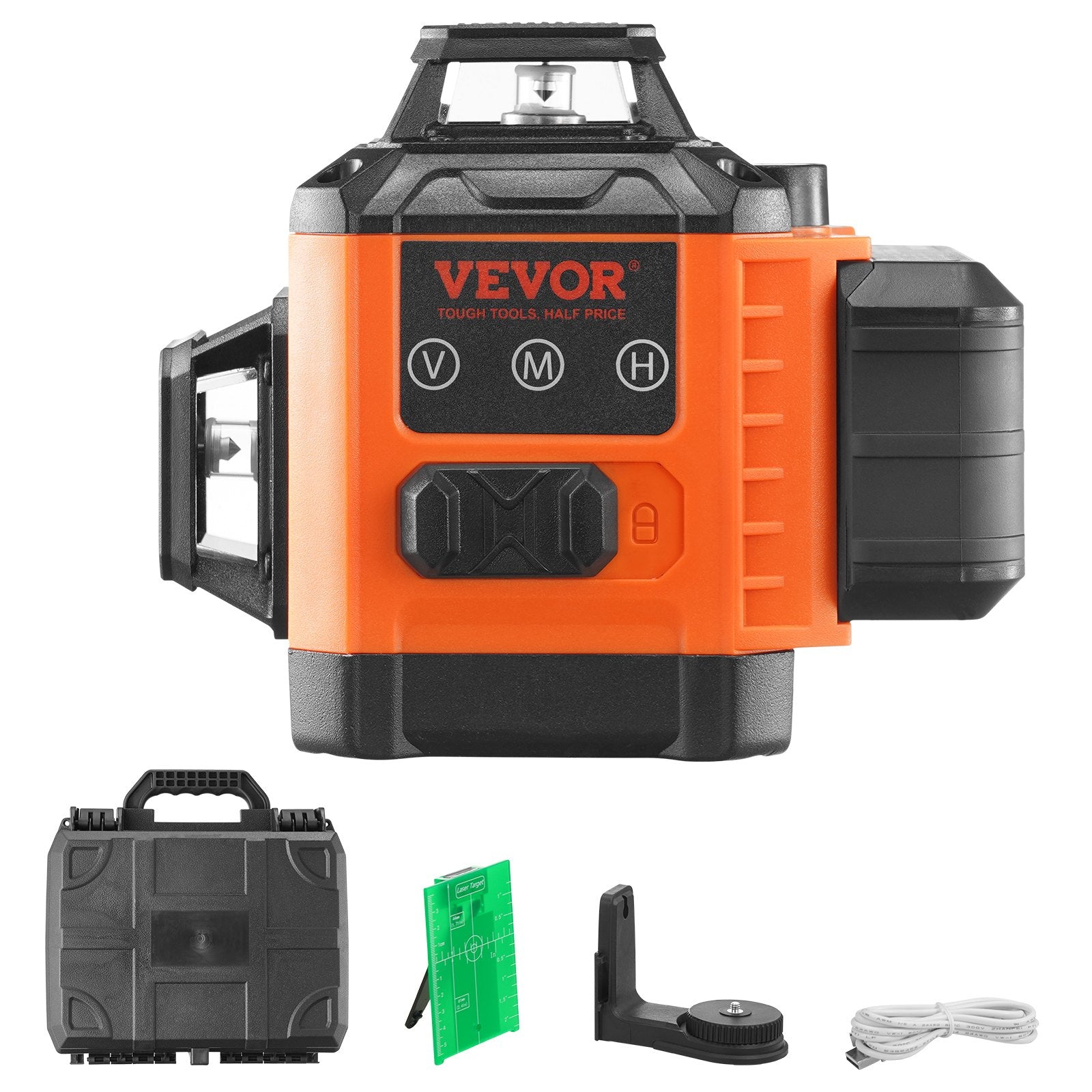 Lazerinis nivelyras VEVOR CM03, 30 m veikimo nuotolis
