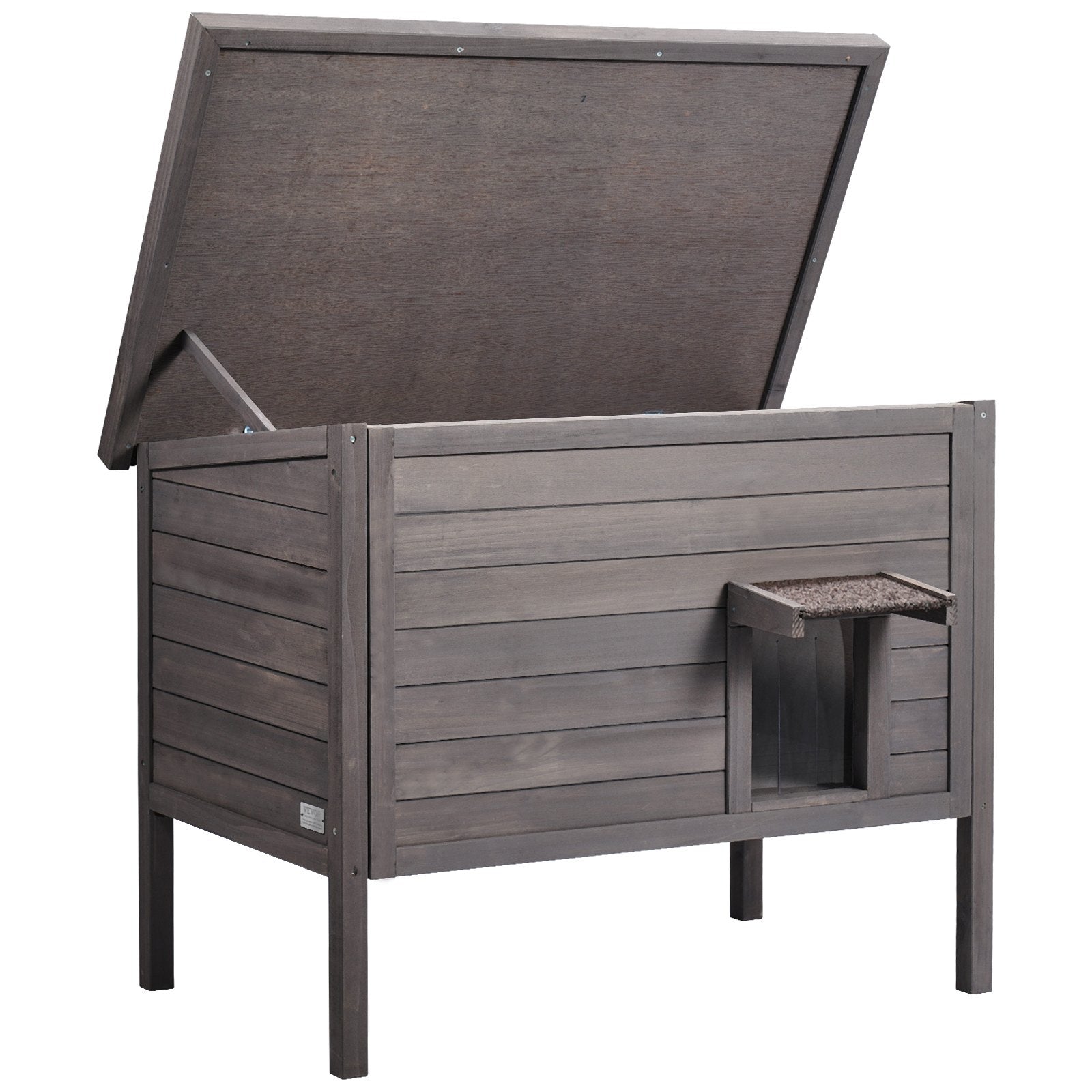 Lauko kačių namelis VEVOR DUSCH2404, 87x53,5x69 cm