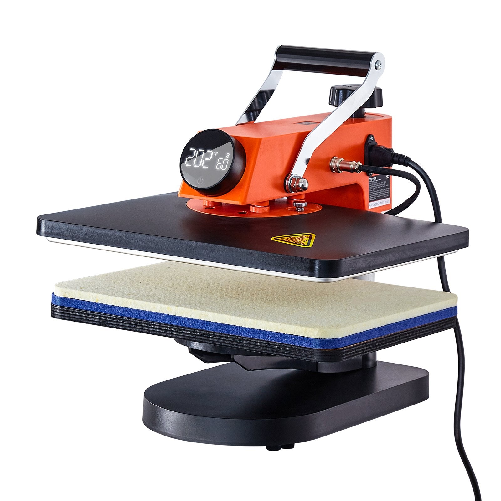 Termopresas VEVOR 8-in-1, 30x38 cm