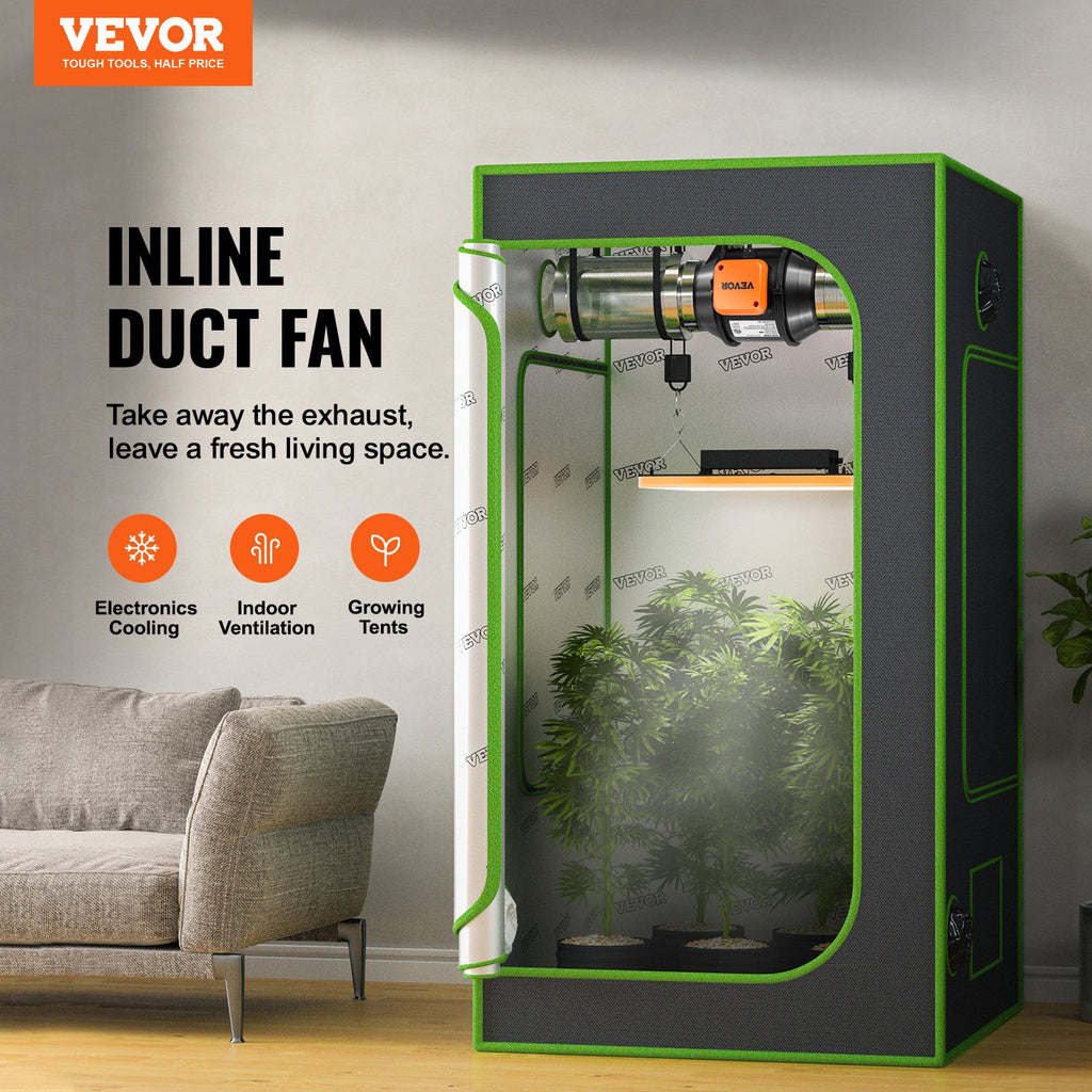Kanalinis ventiliatorius VEVOR GX-04-100, 220 m³/h