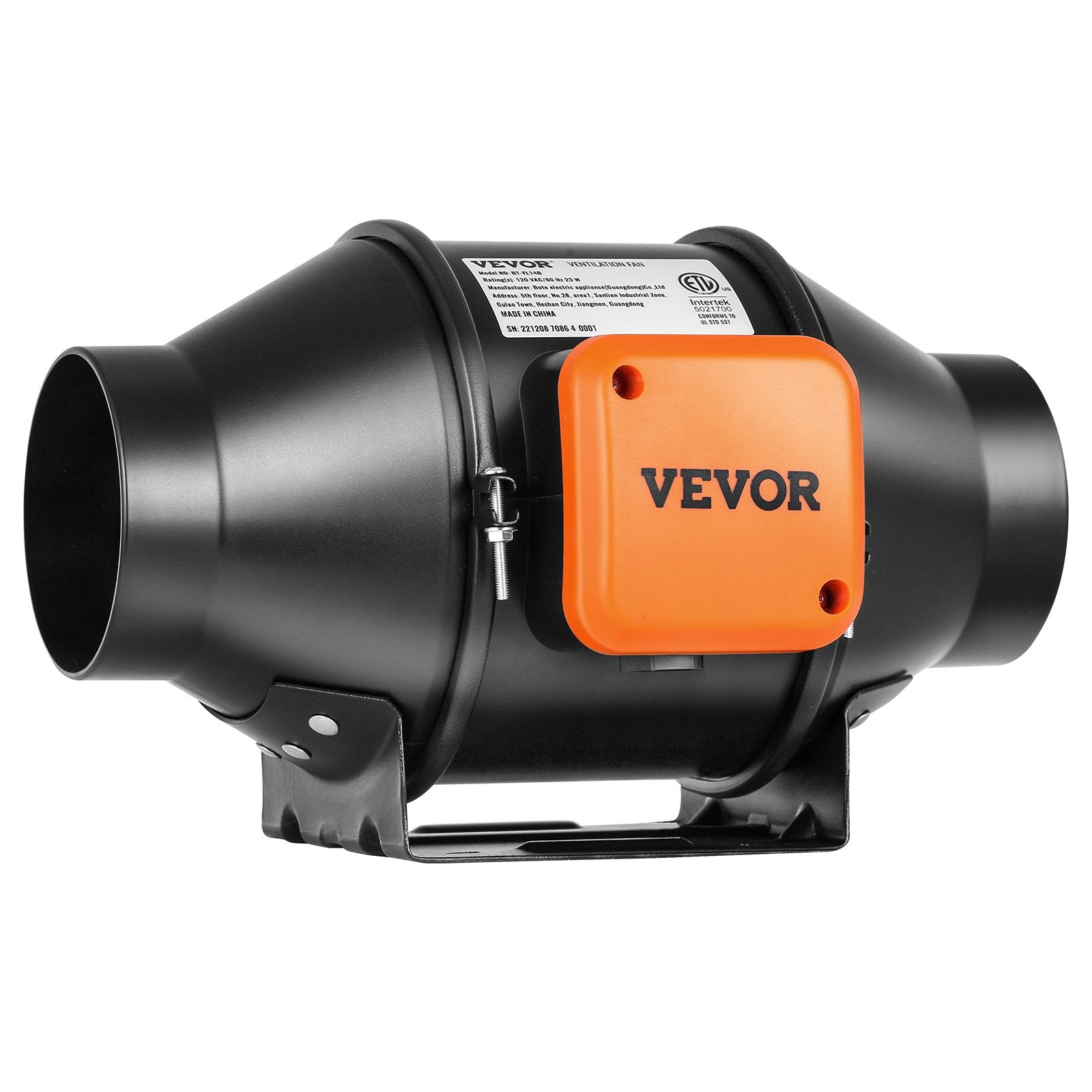 Kanalinis ventiliatorius VEVOR VV-GDFJ-EC4, 102 mm