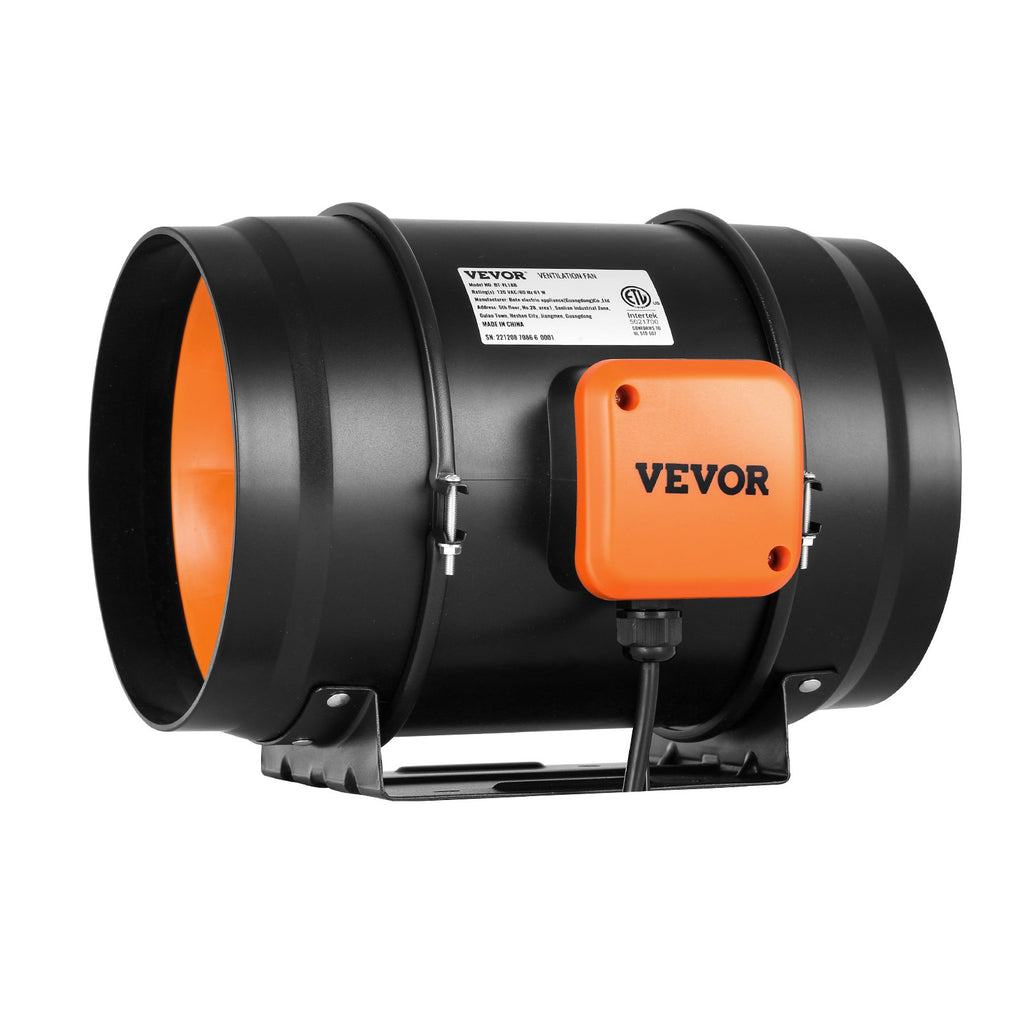 Kanalinis ventiliatorius VEVOR VV-GDFJ-EC8, 807 CFM