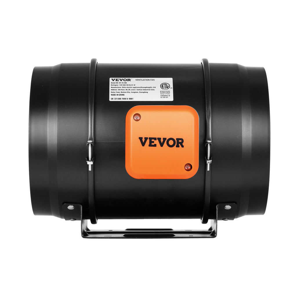 Kanalinis ventiliatorius VEVOR VV-GDFJ-EC8, 807 CFM