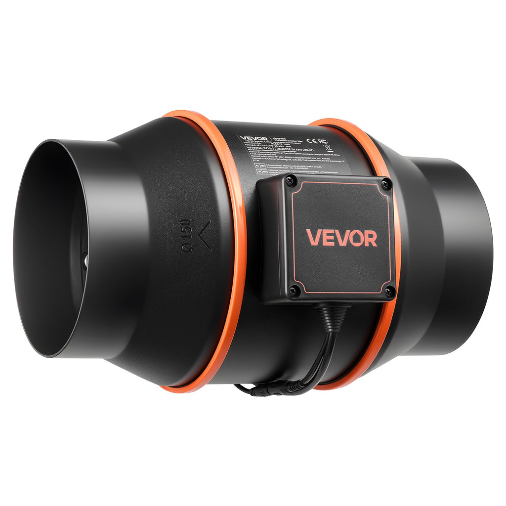 Kanalinis ventiliatorius VEVOR HF-150PE, 683 m³/h