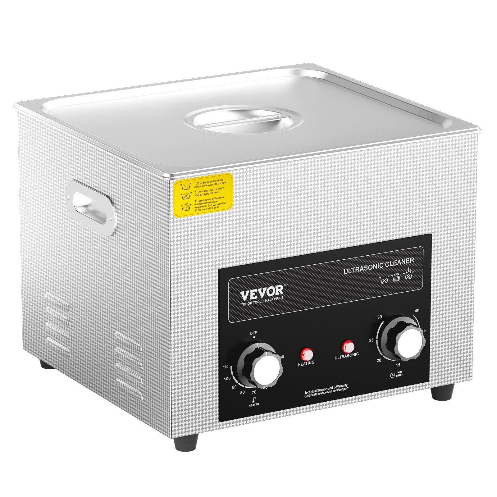 Ultragarsinė valyklė VEVOR KZ-S15, 15 l talpa