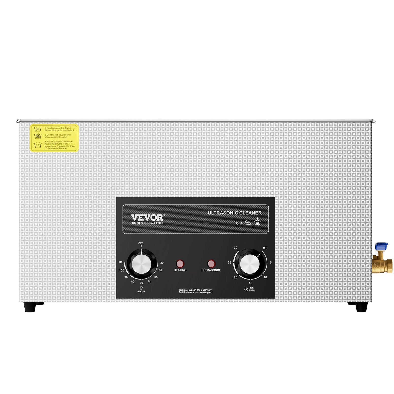 Ultragarsinė valyklė VEVOR KZ-S22, 22 l