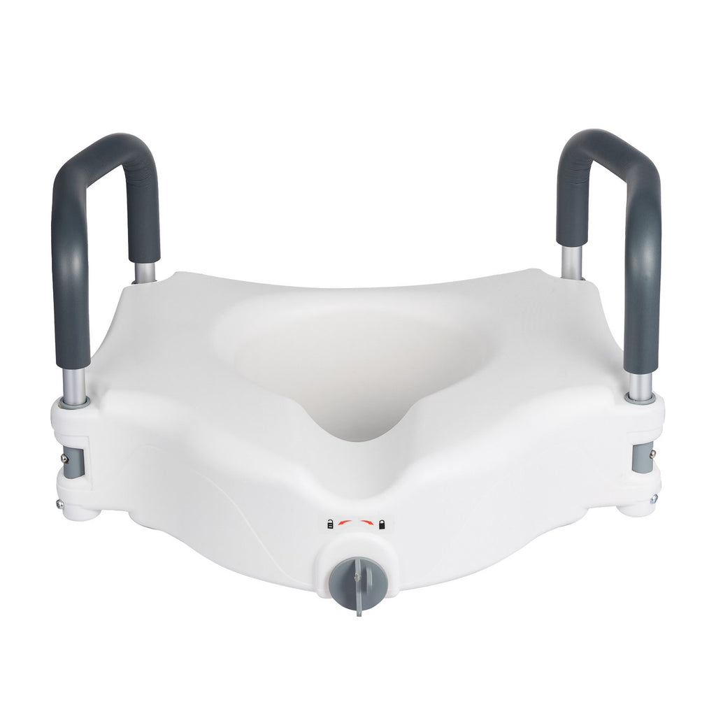 Paaukštinta tualeto sėdynė su rankenomis VEVOR SC7060B, 127 mm pakėlimas