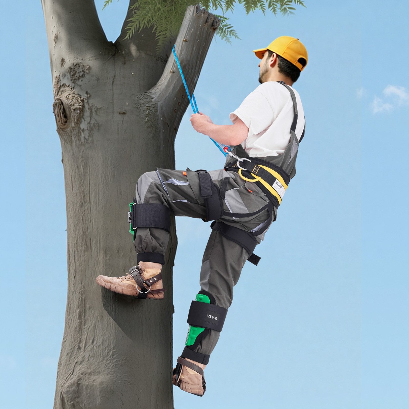 Medžių laipiojimo nagai VEVOR ROPE-G-009, 159 kg keliamoji galia