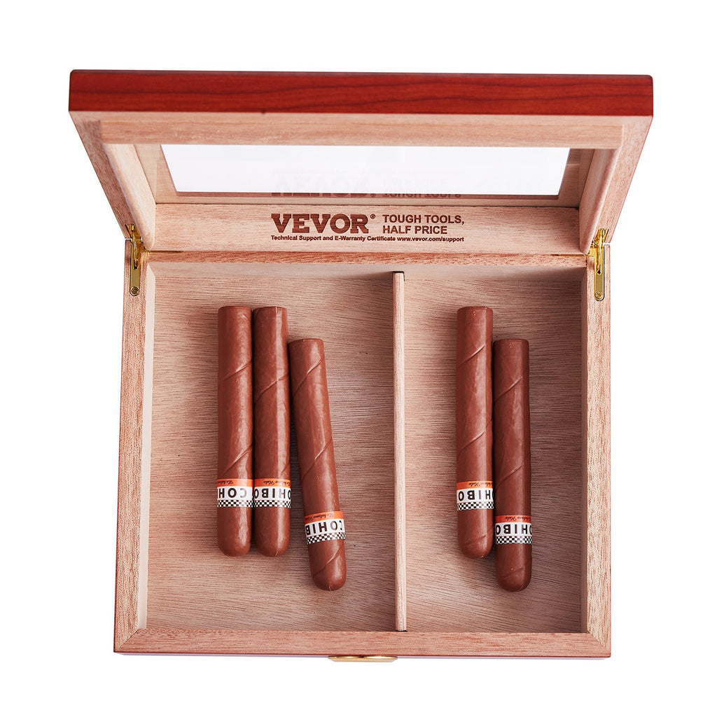 Cigarų humidorius VEVOR HCAF20J, 10–25 cigarams