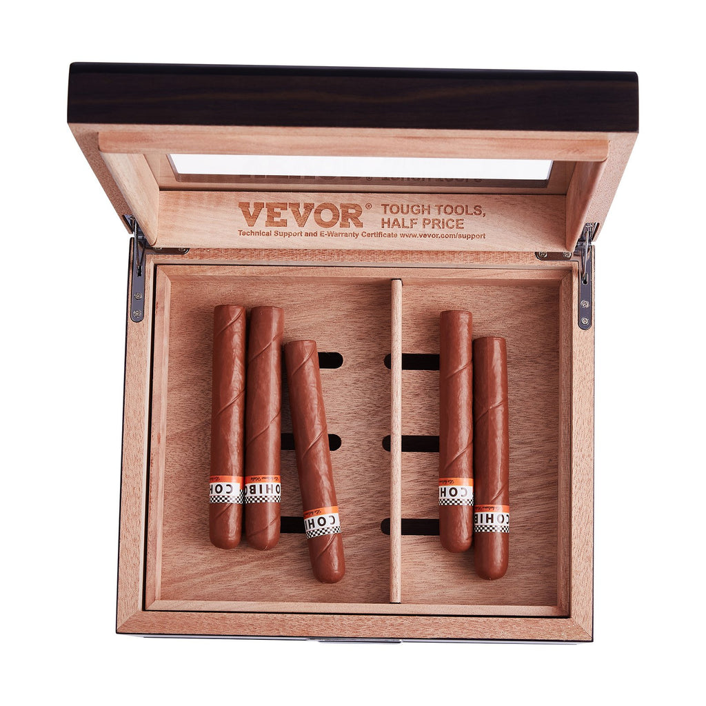 Cigarų humidorius VEVOR HCAC50D, 30-50 cigarų talpa
