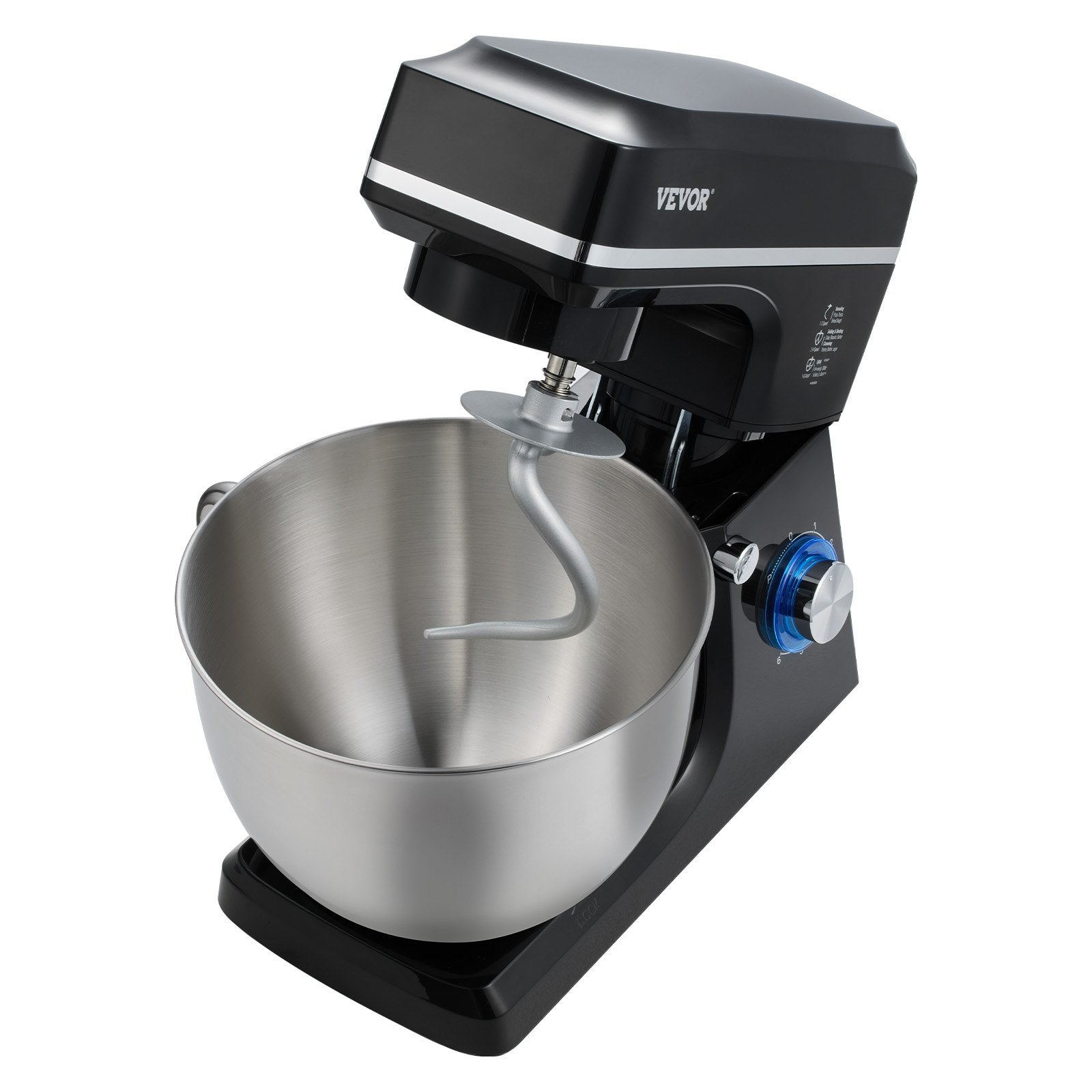 Virtuvinis kombainas VEVOR SM-1511Z, 1400W